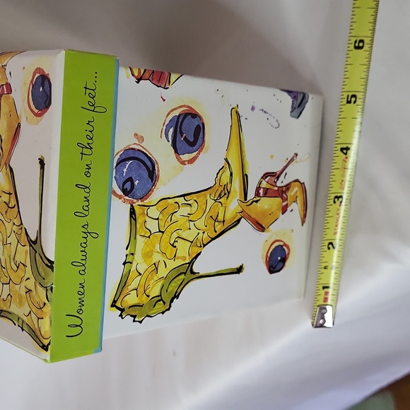 Pretty High Heel Decor Box Belks 2007? Empty Box for storage 5 x 7 inches - Picture 10 of 10